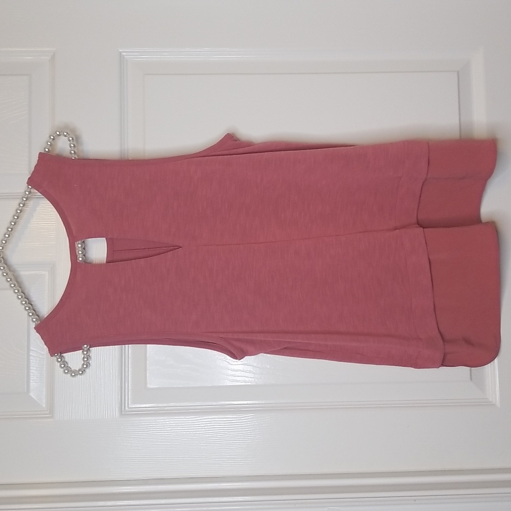J. Crew Womens Mecrantile Flowy Sleevless Tank Top Dusty Rose Size Large - Picture 3 of 8